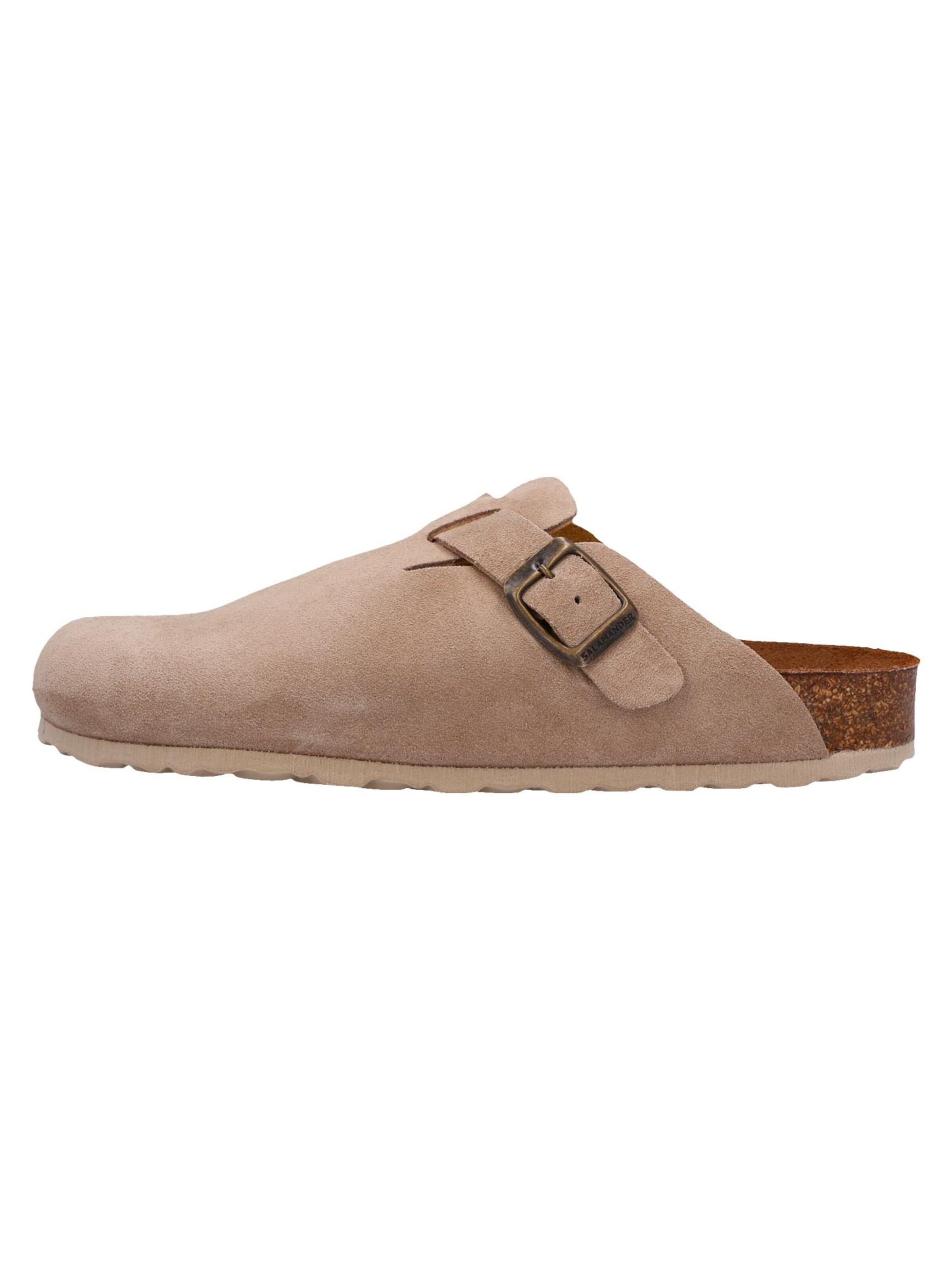 SALAMANDER Mules in Beige: front