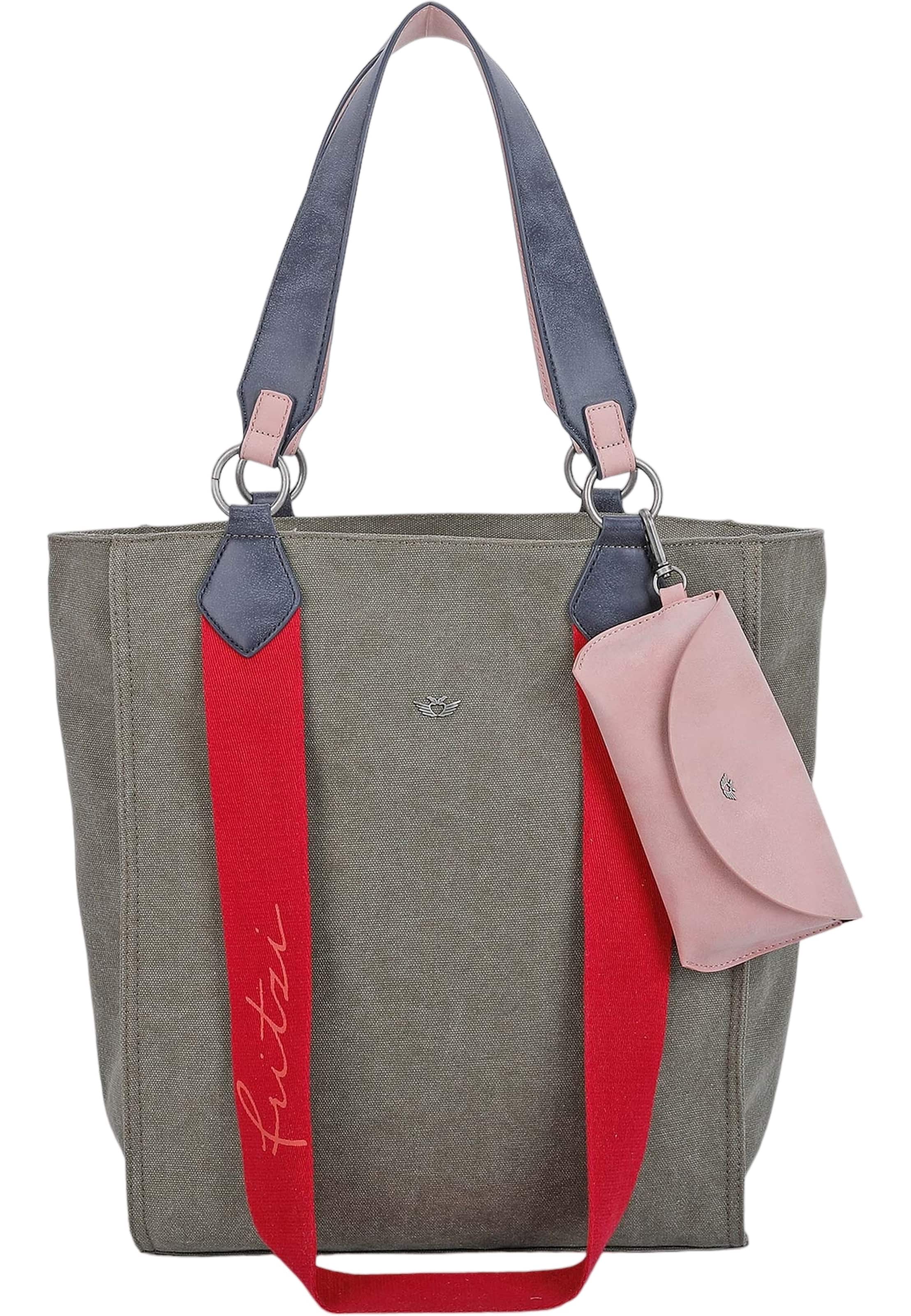 Fritzi aus Preußen Shopper 'Izzy02' in Green: front