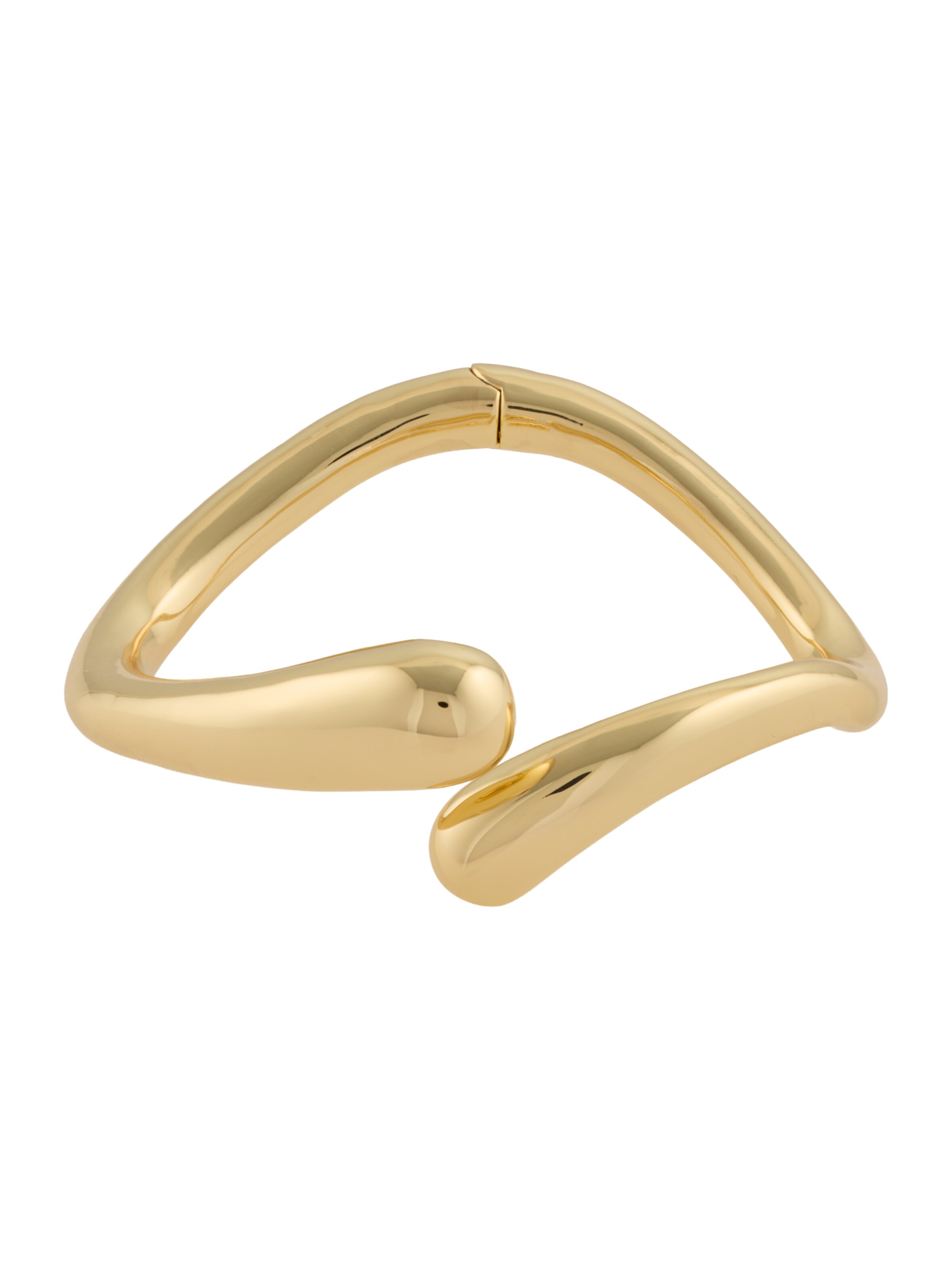 & Other Stories Cuff in gold, Produktansicht