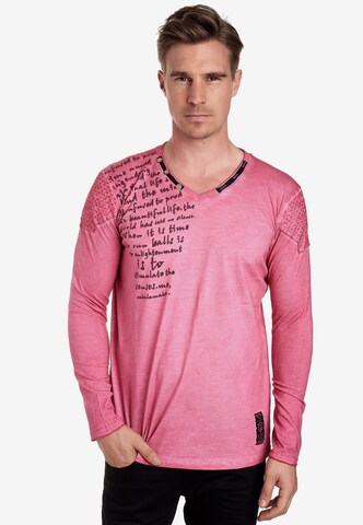 Rusty Neal Shirt in Pink: front