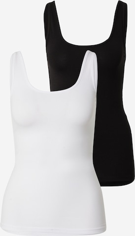 Mavi Top in Black: front