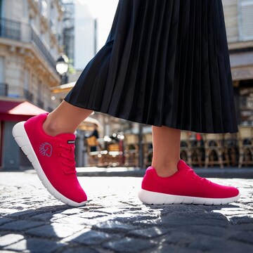 GIESSWEIN Platform trainers 'Merino Runners ' in Pink