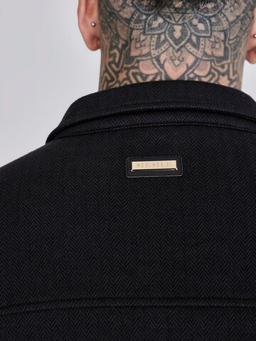SikSilk Sweat jacket in Black