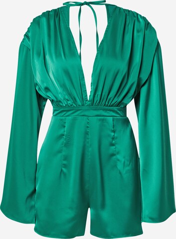 Tuta jumpsuit di Misspap in verde: frontale