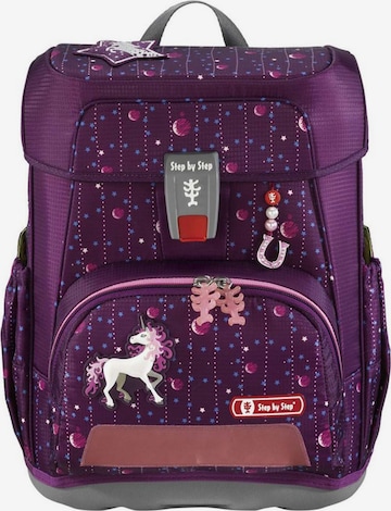 STEP BY STEP Rucksack in Lila: Vorderseite