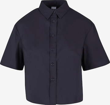 Camicia da donna di Urban Classics in nero: frontale