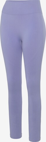 LASCANA Skinny Leggings i lilla