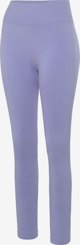 LASCANA - Skinny Leggings em roxo