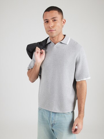 JACK & JONES Kampsun 'JCOBREEZE', värv hall: eest vaates