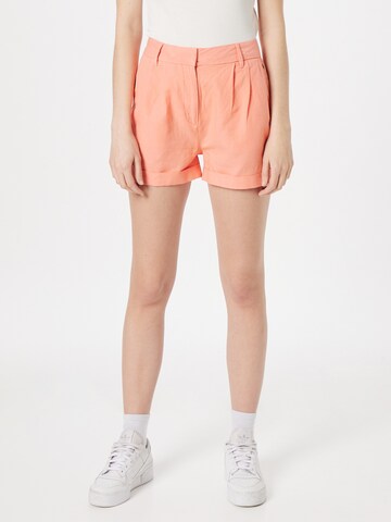 Superdry Regular Pleat-front trousers 'STUDIOS' in Orange: front