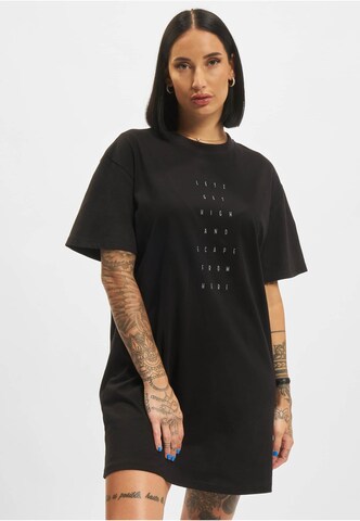 Dangerous DNGRS Dress 'Invader' in Black: front