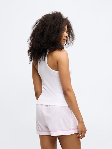 Calvin Klein Kratke hlače za spanje | bela barva