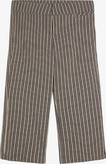Bershka Housut koossa 32 värissä ruskea / vaaleanruskea / musta, Tuotenäkymä