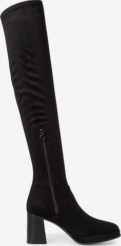 TAMARIS Over the Knee Boots in Black