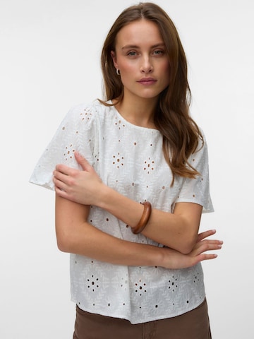 Top di VERO MODA in bianco: frontale