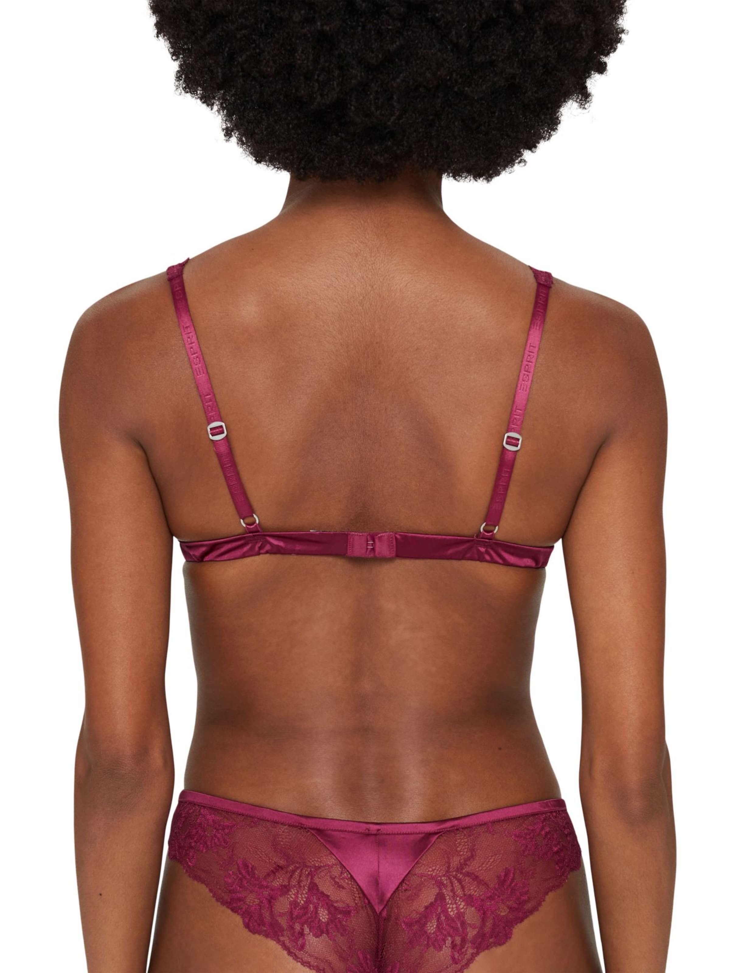Frauen Wäsche Esprit Bodywear BH in Dunkelpink - DS17509 Frauen Wäsche Esprit Bodywear BH in Dunkelpink - DS17509