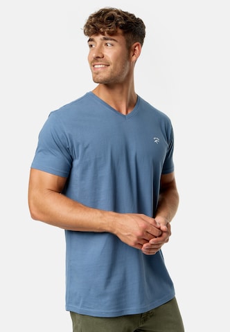 T-Shirt 'Clever' INDICODE JEANS en bleu