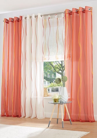 MY HOME Curtains & Drapes 'Dimona' in White