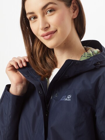 Veste outdoor 'York Paradise' JACK WOLFSKIN en bleu