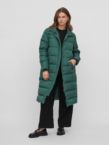 VILA Winter Coat in Green