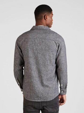 Wemoto Regular fit Button Up Shirt in Grey