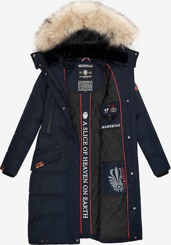 MARIKOO Winter coat 'Schneesternchen' in Blue