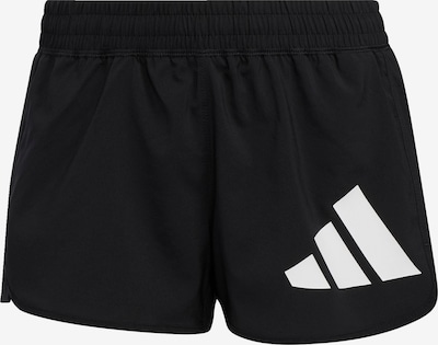 Pantaloni sport ADIDAS PERFORMANCE pe negru / alb, Vizualizare produs