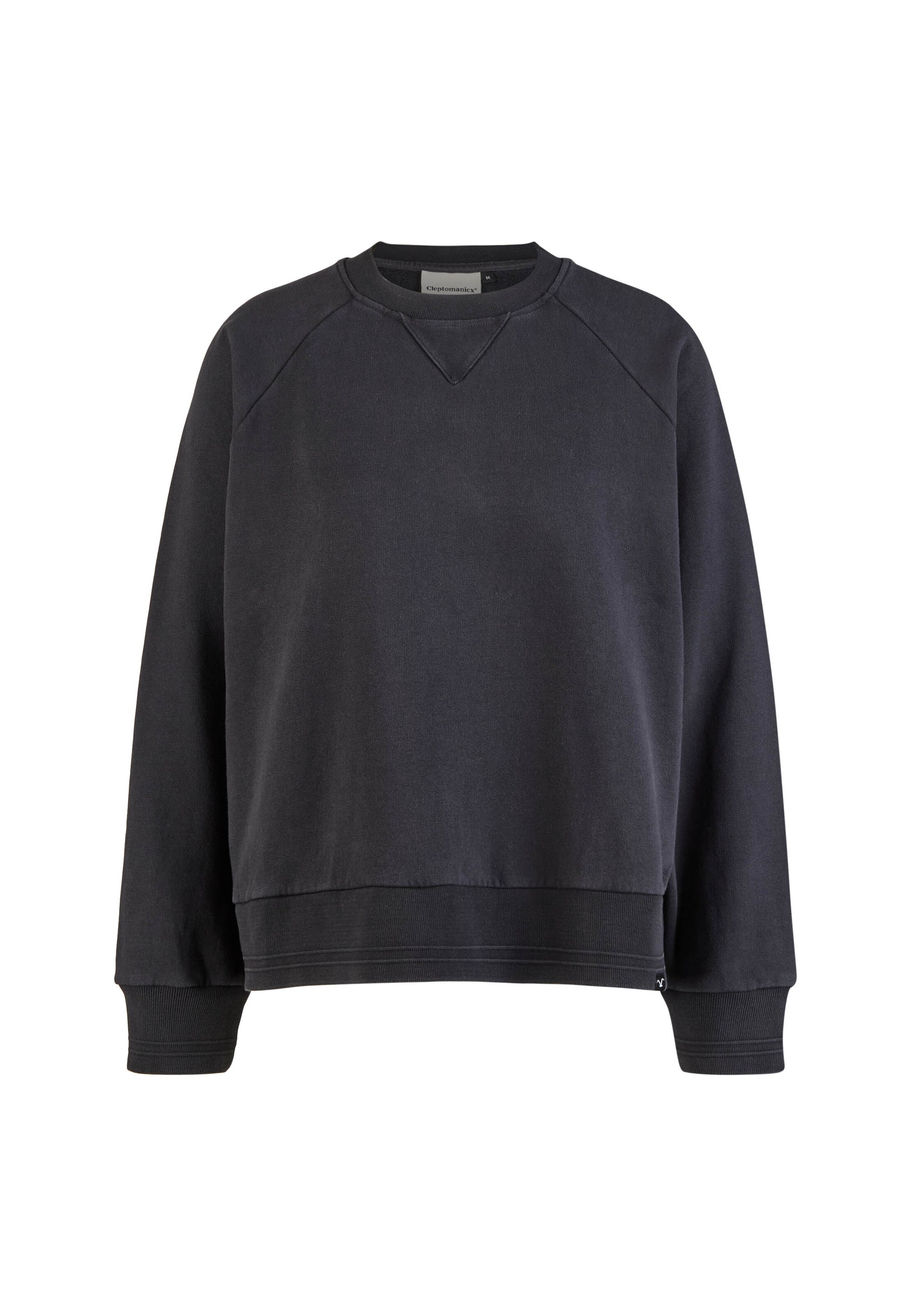 Cleptomanicx Sweatshirt 'Ligull' in Grey: front