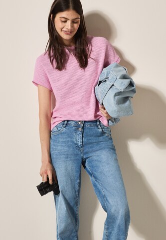 CECIL T-Shirt in Pink: Vorderseite