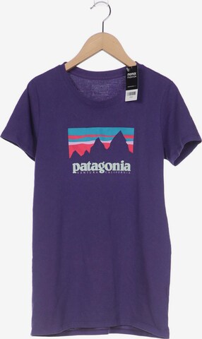 PATAGONIA T-Shirt S in Lila: predná strana