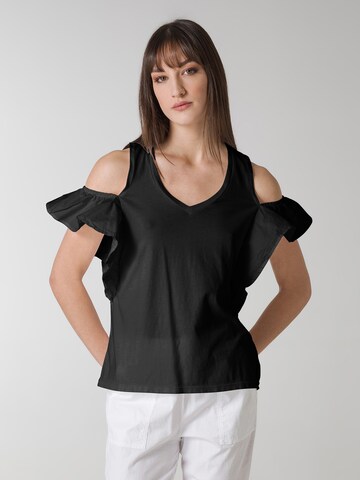 DEHA Shirt in Black: front