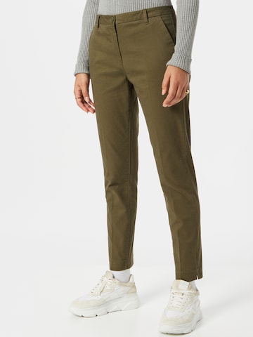 Sisley Chino Pants in Green: front