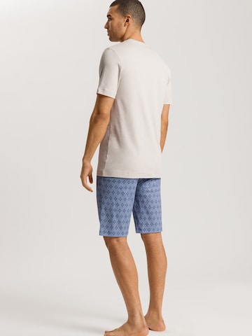 Hanro Pyjama  ' Night & Day ' in Blau