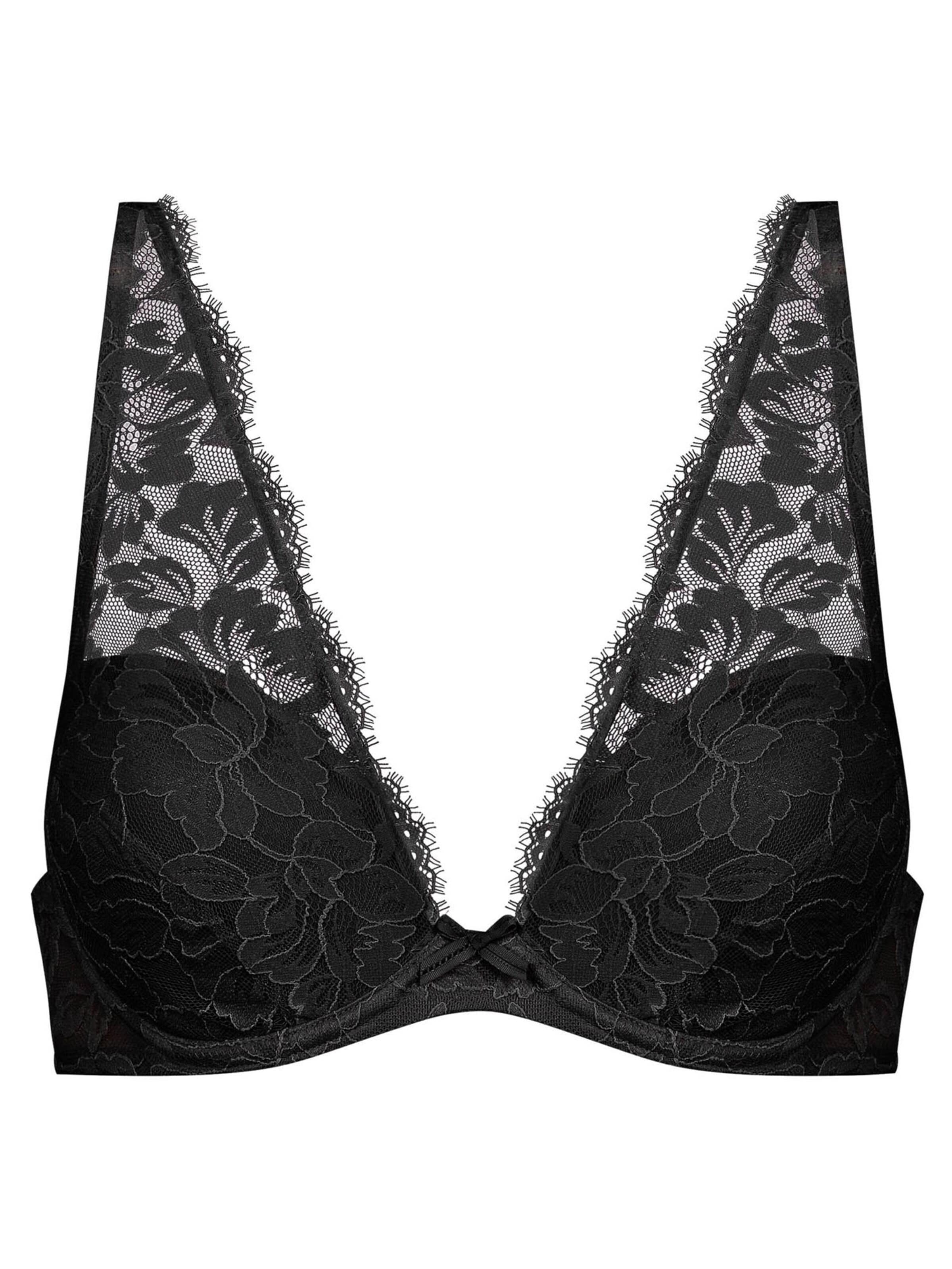 Mey Triangel BH 'Amazing' in Zwart: voorkant