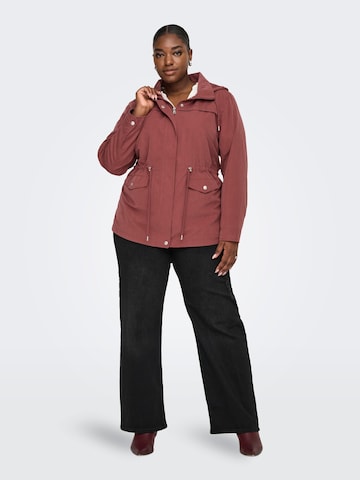 Veste mi-saison 'Starline Spring' ONLY Carmakoma en rouge