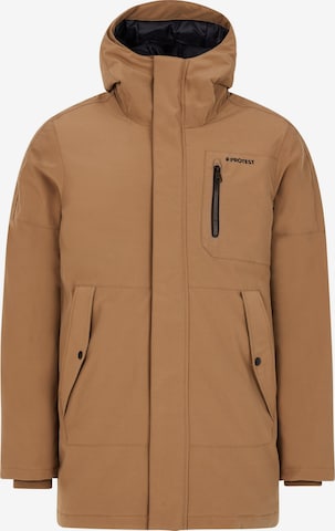 PROTEST Sportjacke 'PRTHEMLEY' in Braun: Vorderseite