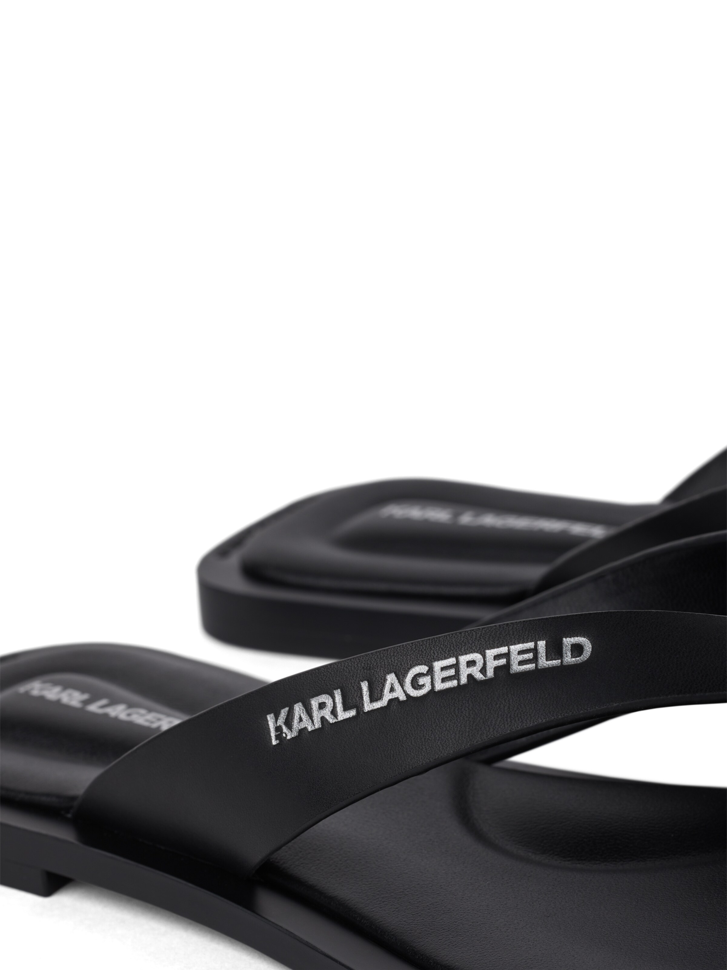 KARL LAGERFELD JEANS Домашни пантофи ' KASTOR IV ' в черно