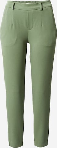 Pantaloni cutați de la OBJECT pe verde: față