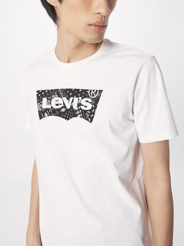 LEVI'S ® Normální Tričko 'Graphic Crewneck Tee' – bílá