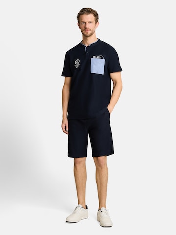 TOM TAILOR Loosefit Broek in Blauw