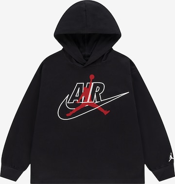 Jordan Sweatshirt 'AIR' in Schwarz: Vorderseite