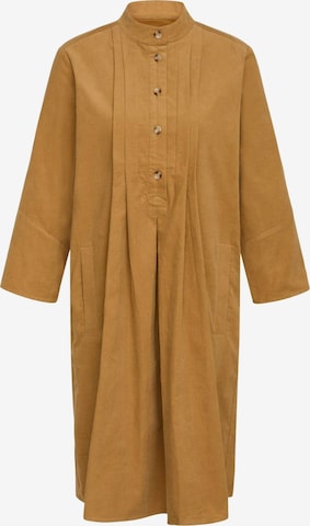 Noa Noa Jurk ' Tori ' in Geel: voorkant