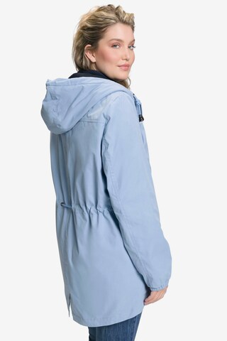 Ulla Popken Between-Seasons Parka in Blue