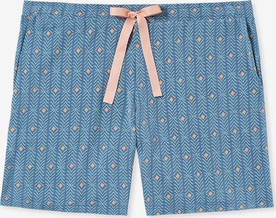 SCHIESSER Pyjamashorts ' 95/5 ' in blau, Produktansicht