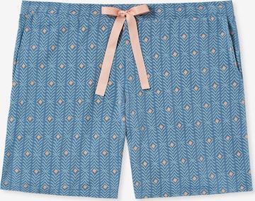 SCHIESSER Pyjamashorts ' 95/5 ' in Blau: predná strana