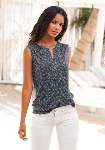 LASCANA Blouse in Blauw