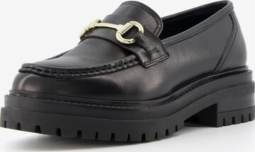 Dune LONDON Classic Flats in Black: front