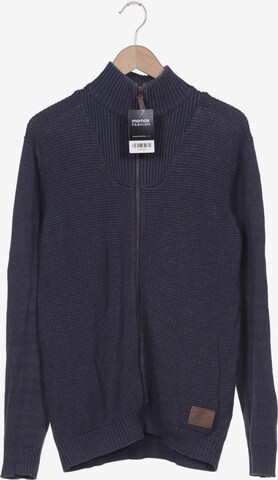 !Solid Sweater & Cardigan in XL in Blue: front