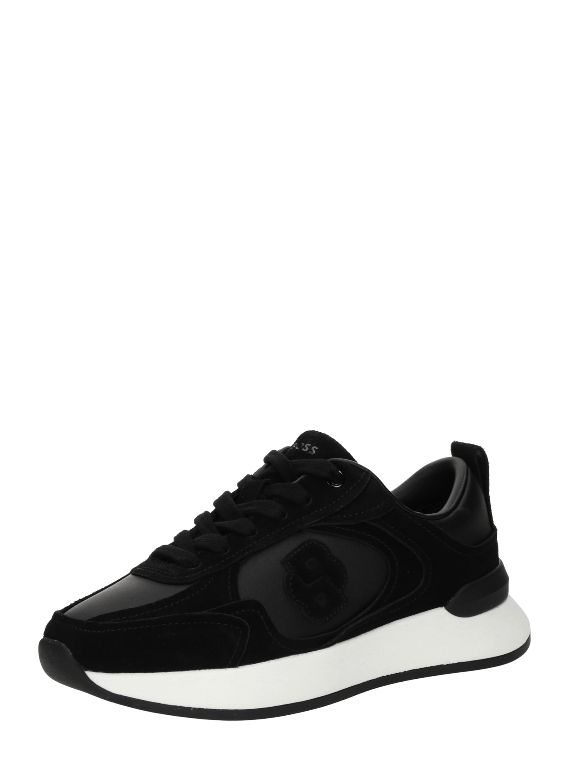 BOSS Sneakers 'Icon Runn' in Black: front
