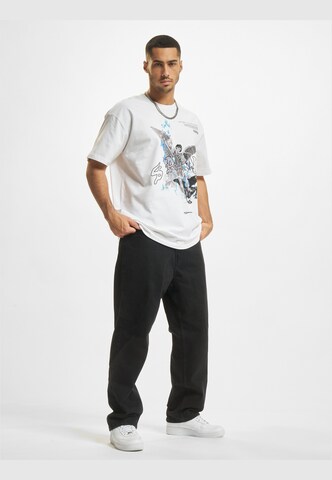 MJ Gonzales - Camiseta 'Saint' en blanco: frente